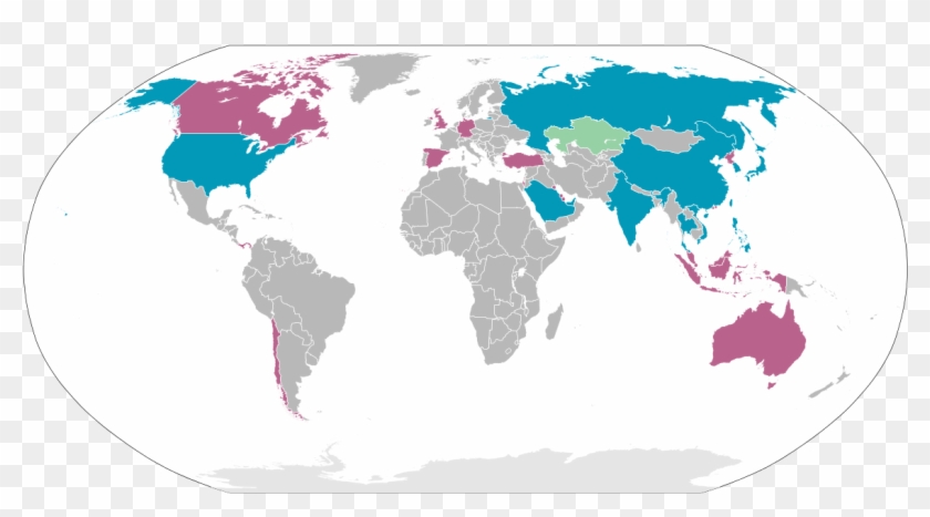 Tallest Buildings Locations - Countries That Drive On The Right Clipart