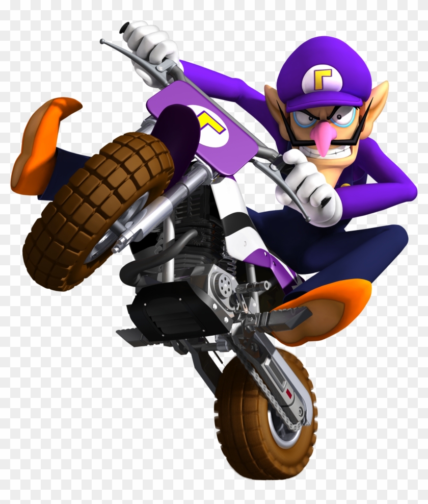 Racing Wiki Fandom - Mario Kart Waluigi Clipart #4572866