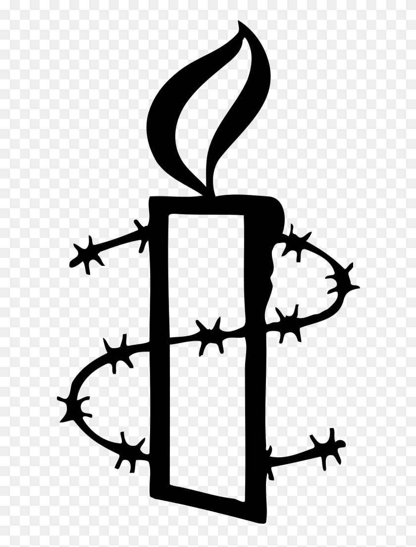 File - Amnesty International - Svg - Amnesty International - Symbol Amnesty International Clipart #4572904