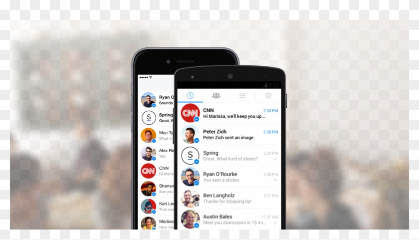 Phone Png Messenger Has More Than 11 000 Bots - Facebook Messenger Sponsored Messages Clipart #4573054