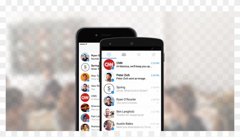 Phone Png Messenger Has More Than 11 000 Bots - Facebook Messenger Sponsored Messages Clipart