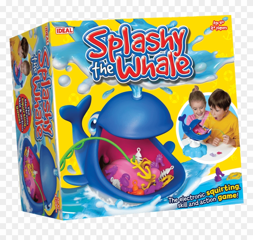 Splashy The Whale Clipart #4573470