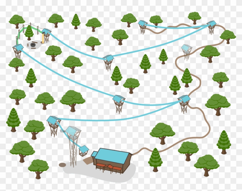 Wolfe Mountain Map Clipart #4573507