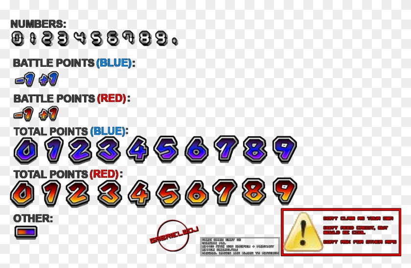 Numbers Icon ] - Mario Kart Numbers Clipart #4573643