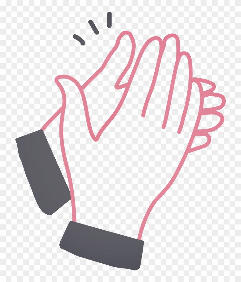 #hands #clapping #freetoedit - Illustration Clipart #4573675