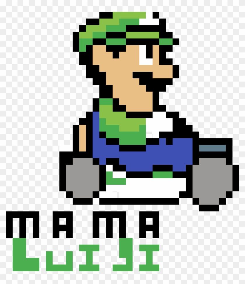 Mario Kart , Png Download - Luigi Mario Kart Sprite Clipart