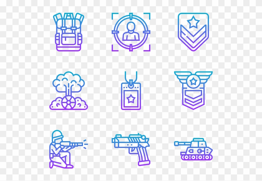 Military - Company Icons Clipart