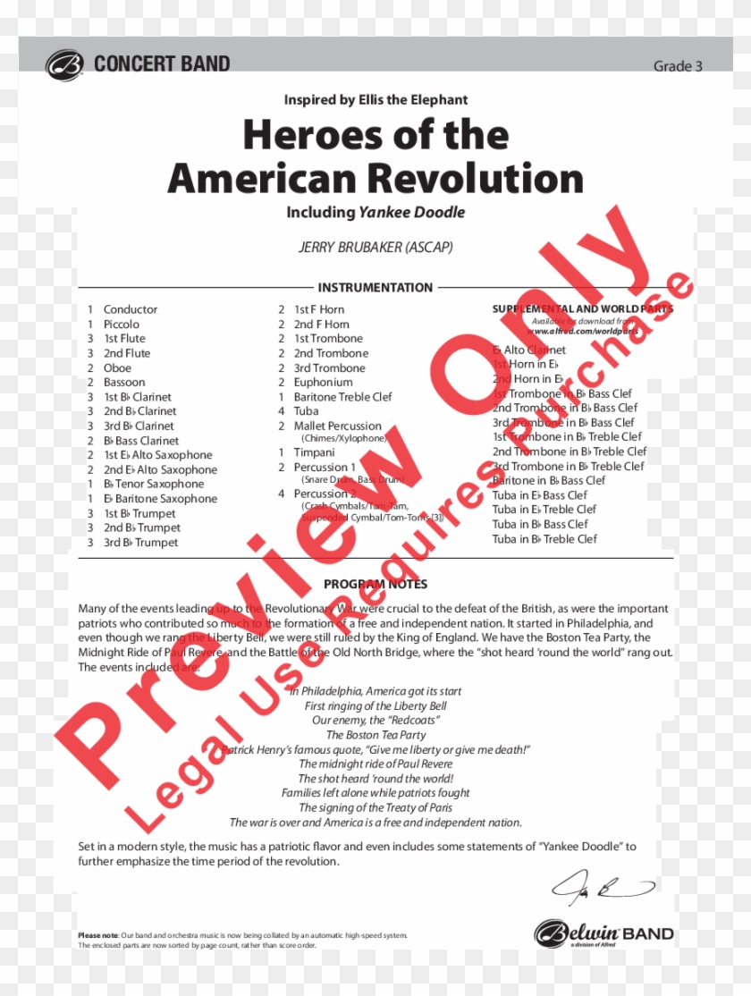 American Revolution Thumbnail - Arlington Sketches Piano Clipart
