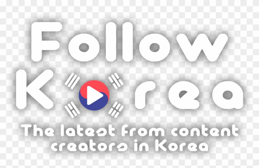 Follow Korea - Graphic Design Clipart
