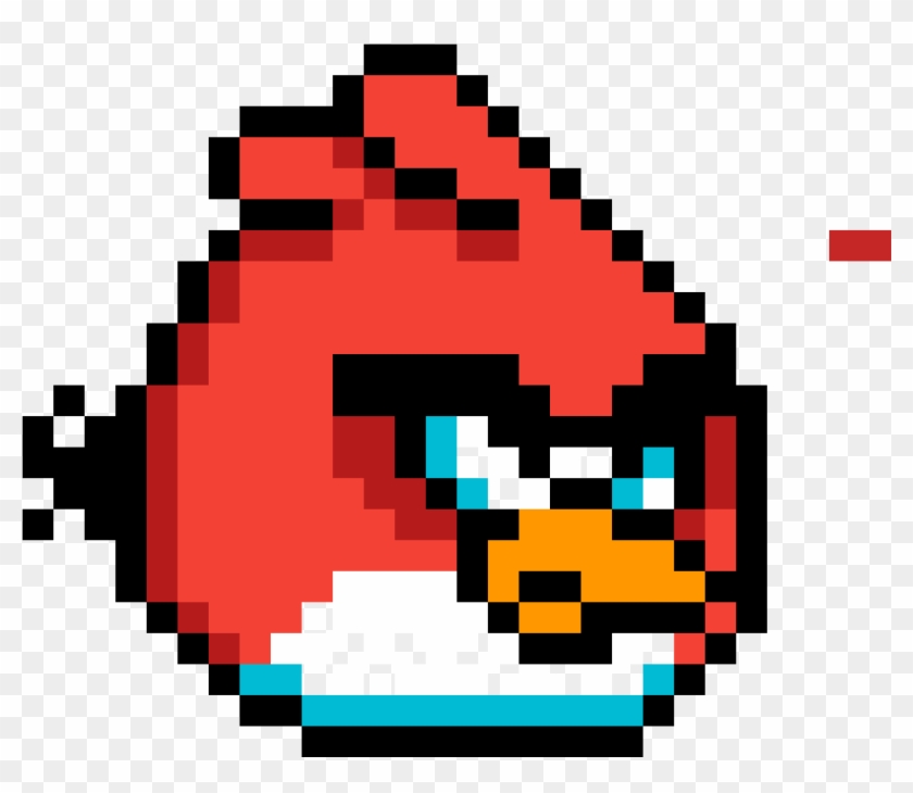 Angry Birds - Pixel Art Games Minecraft Clipart