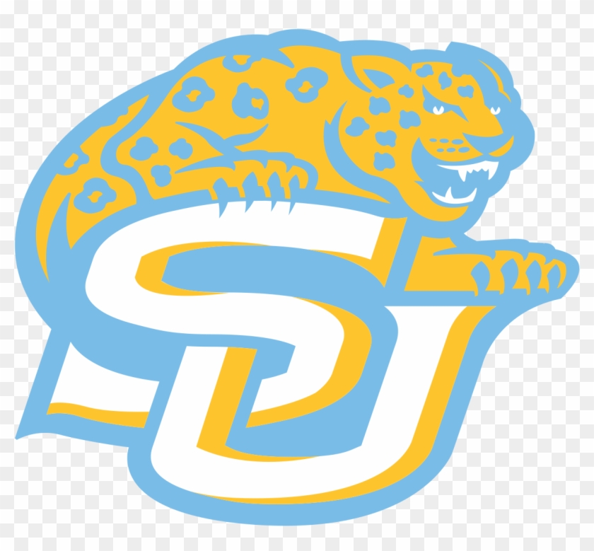 Southern Jaguars Logo - Southern University Football Logo Clipart #4576220