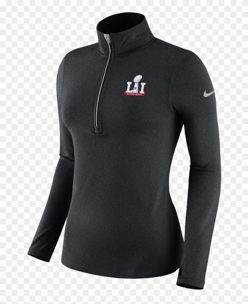 Sbli Nike Element Women's Half-zip Running Top Size - Long-sleeved T-shirt Clipart #4576270