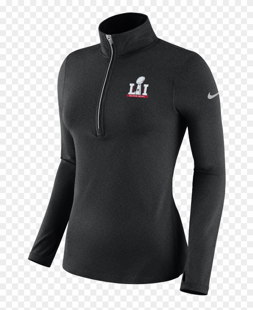 Sbli Nike Element Women's Half-zip Running Top Size - Long-sleeved T-shirt Clipart