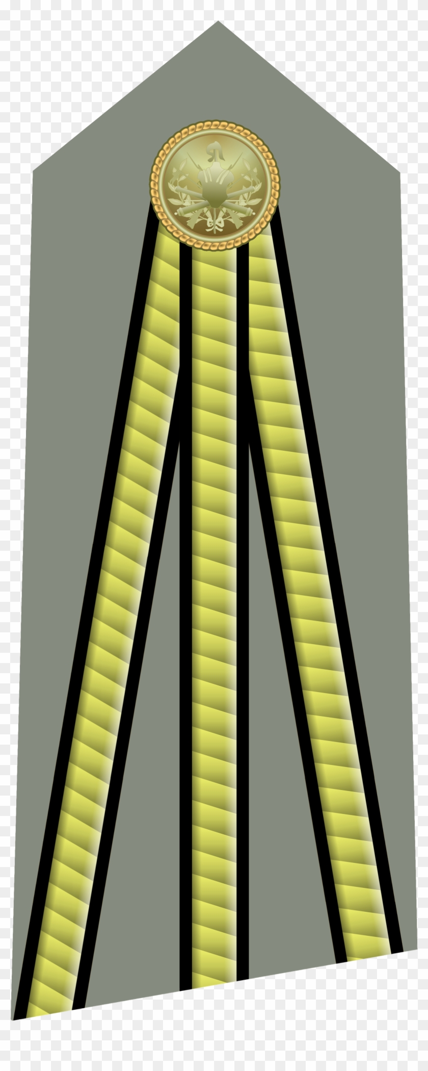 Rank Insignia Of Maresciallo Maggiore Of The Italian - Gold Medal Clipart