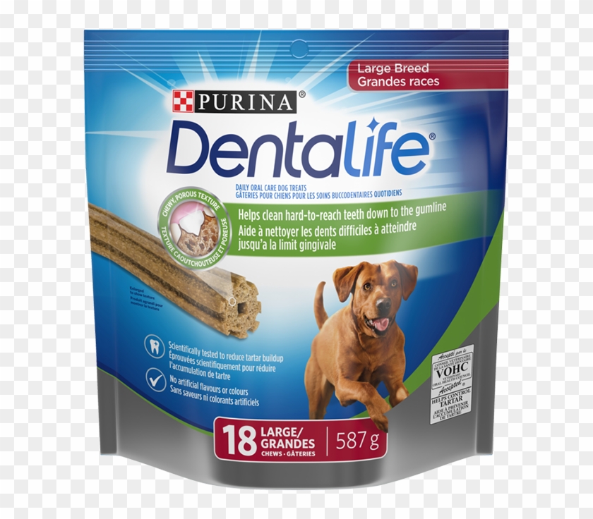 Dentalife Dog Large Breed - Dentalife Purina Clipart #4576701