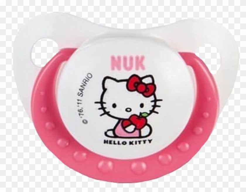 #pacifier #binkie #binky #hellokitty #cglre #agere - Abdl Hello Kitty Pacifier Nuk Clipart #4576812