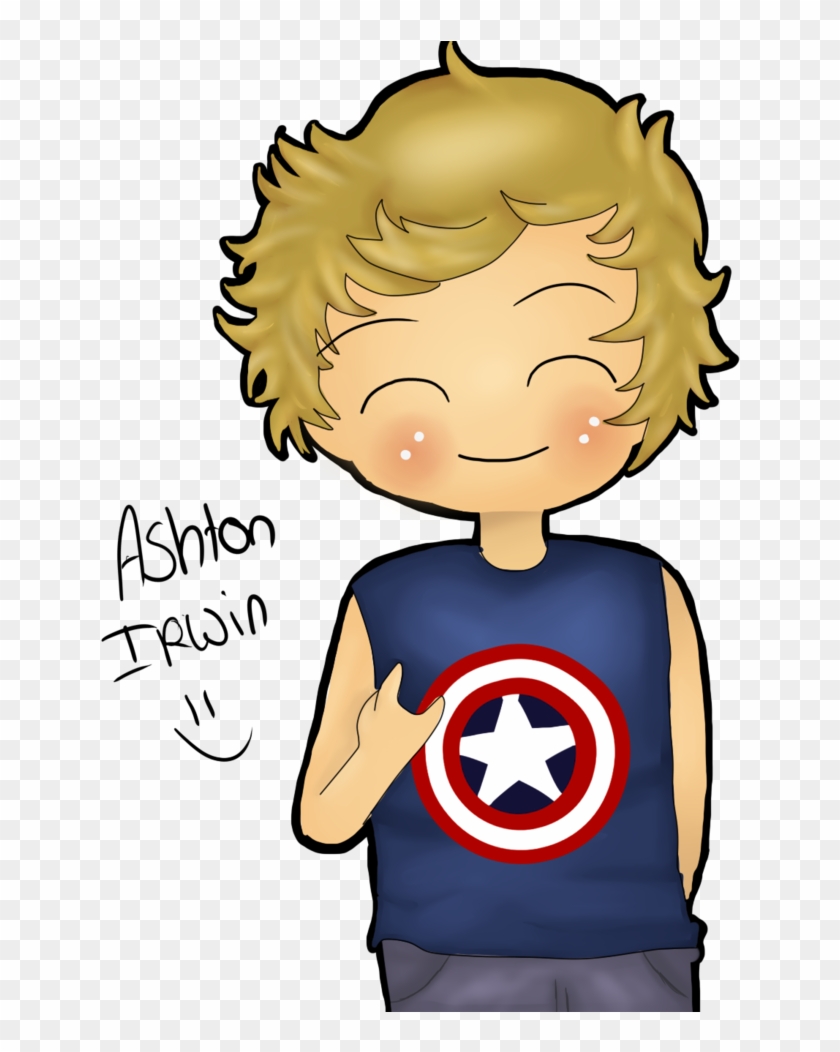 Pin By Nayelis Grier On Ashton Irwin - Cartoon Clipart #4577228