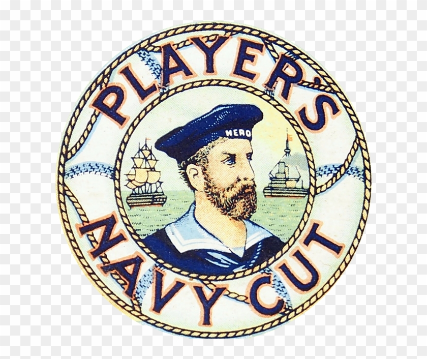 Players Navy Cut Cigarette Box Clipart