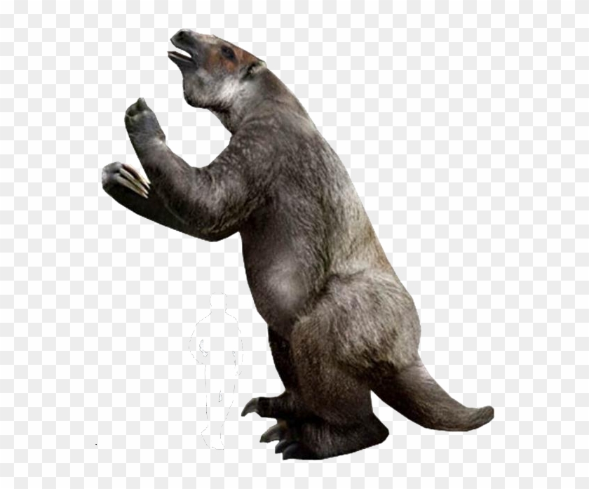Megatherium Was A Genus Of Rhino-sized Ground Sloths - Giant Ground Sloth Png Clipart