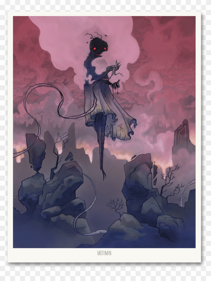 Mothman - Limited Edition Clipart