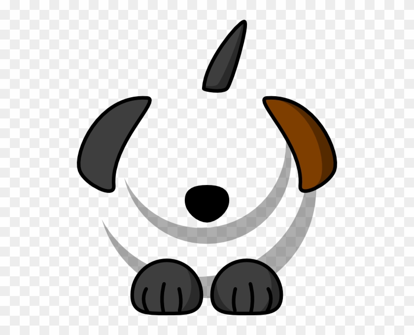 How To Set Use Dog Black Brown Ear Svg Vector - Dog Paw Png Cartoon Clipart #4577908