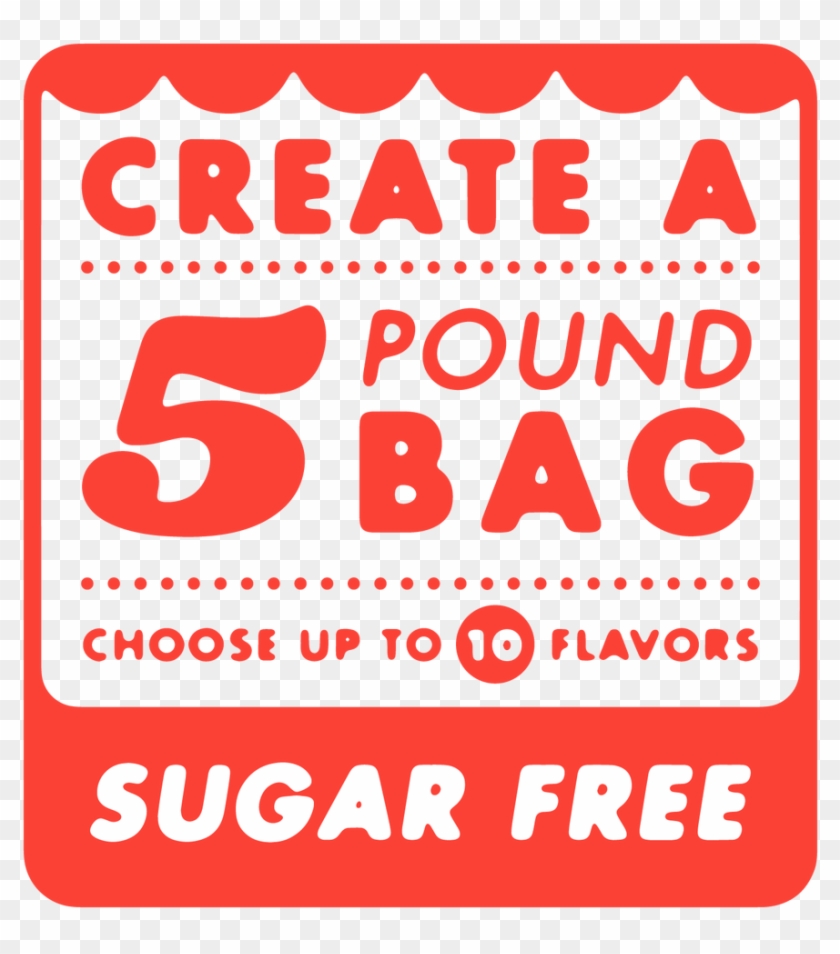 Create A 5 Pound Bag - Graphic Design Clipart