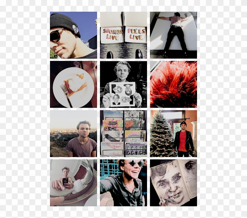 Ashtons Instagram Aesthetic Rap, Instagram, Ashton - Collage Clipart #4577993