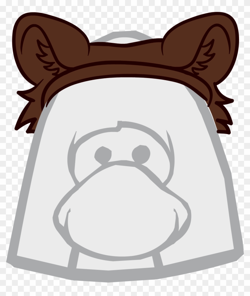 Dog's-ear Clipart Bear - Club Penguin Earth Hat - Png Download #4578397