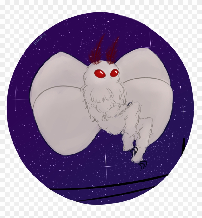 “my Mothman For @crypt - Cartoon Clipart