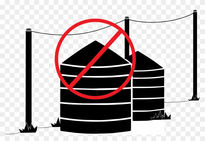Grain Bins Too Close To Power Lines Clipart #4578644