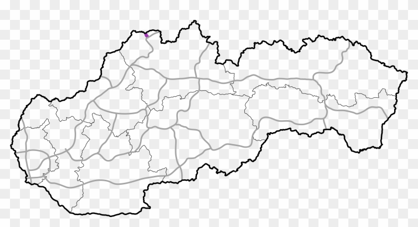 R5 Svk Map - R2 Slovensko Clipart