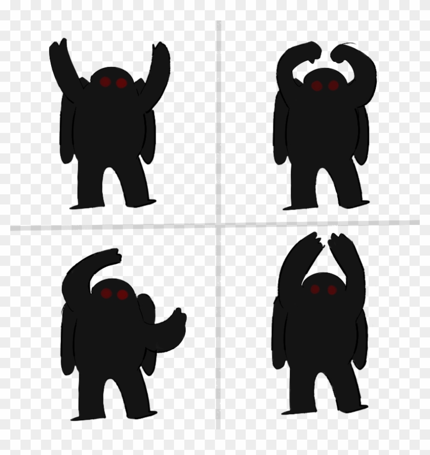 Mothman You're A Moth And A Man I Said Mothman You're - Cartoon Clipart #4579006