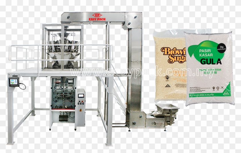 Sugar Pillow Bag Packaging - Machine Clipart