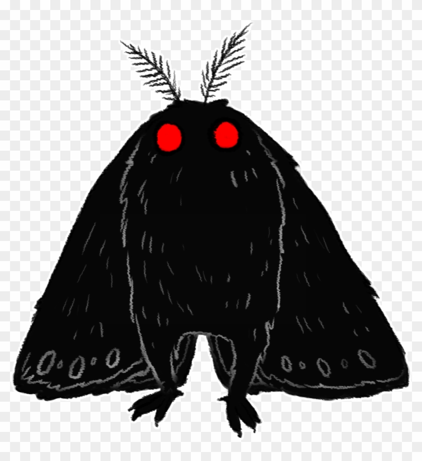“ Mothman, Love Of My Life ” - Moth Clipart