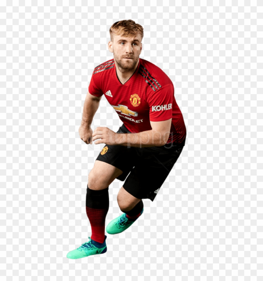 Download Luke Shaw Png Images Background - Manchester United Clipart #4579366