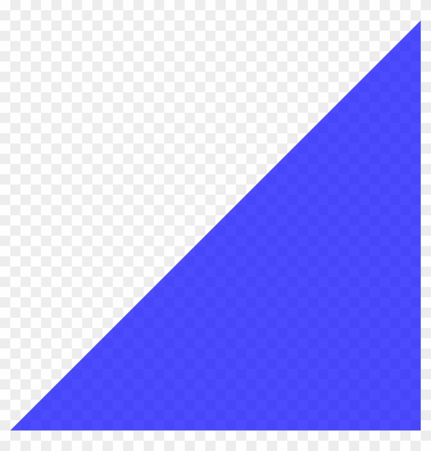 Blue-triangle ) - Electric Blue Clipart