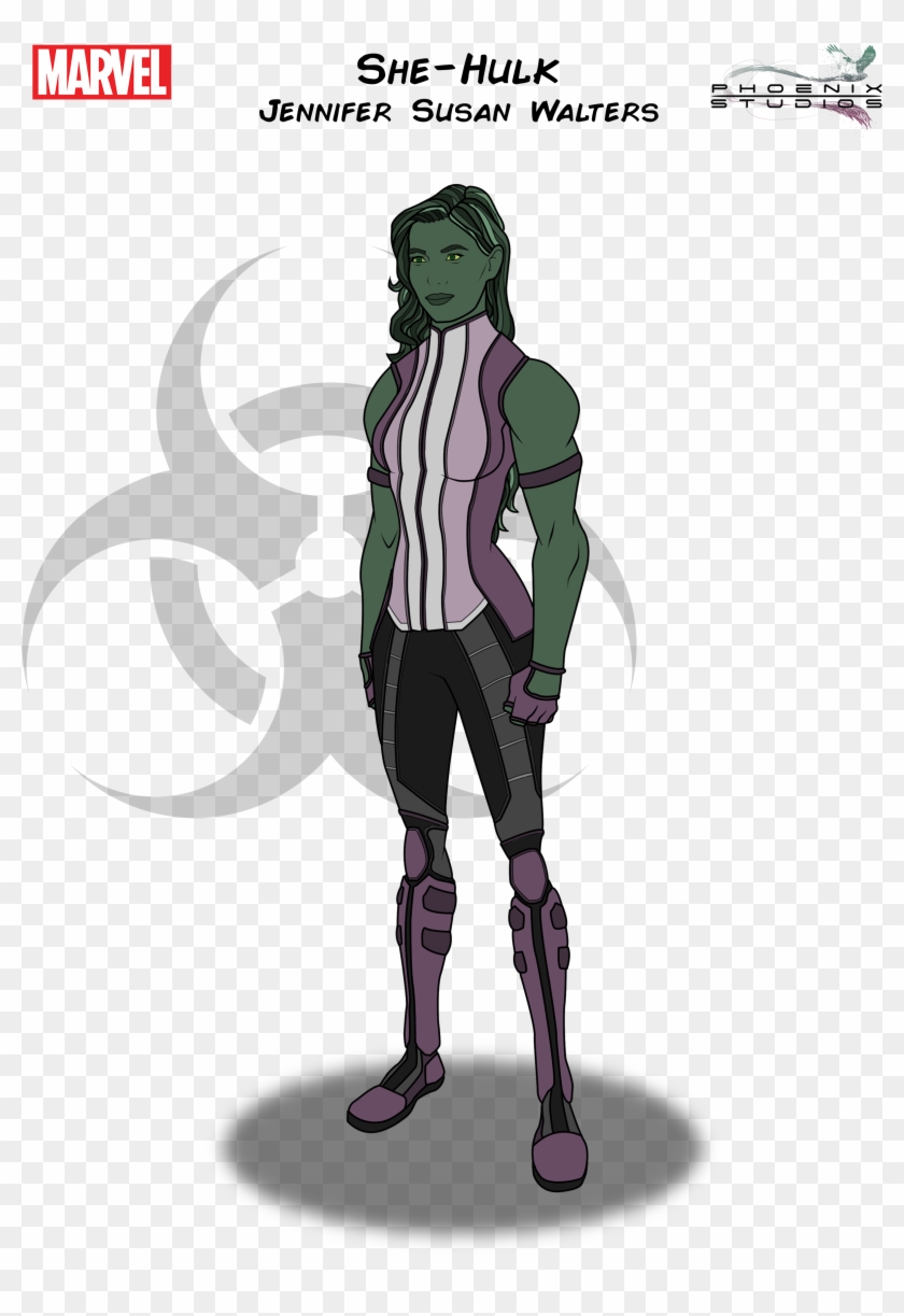 She Hulk By Kyle A Mcdonald - Avengers Clipart