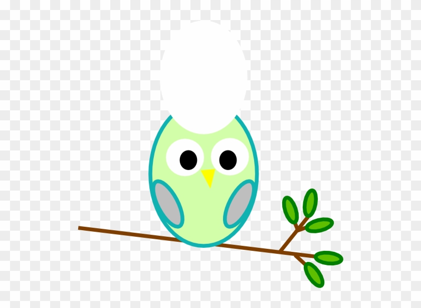 This Free Clip Arts Design Of Mint Owl Png - Illustration Transparent Png