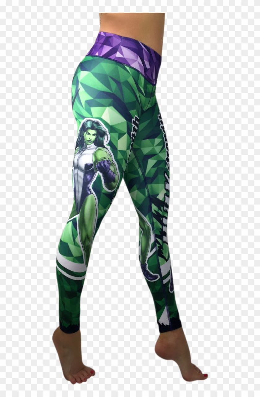 Everyone Loves She Hulk These Super Colorful And Fun - Leggings Clipart