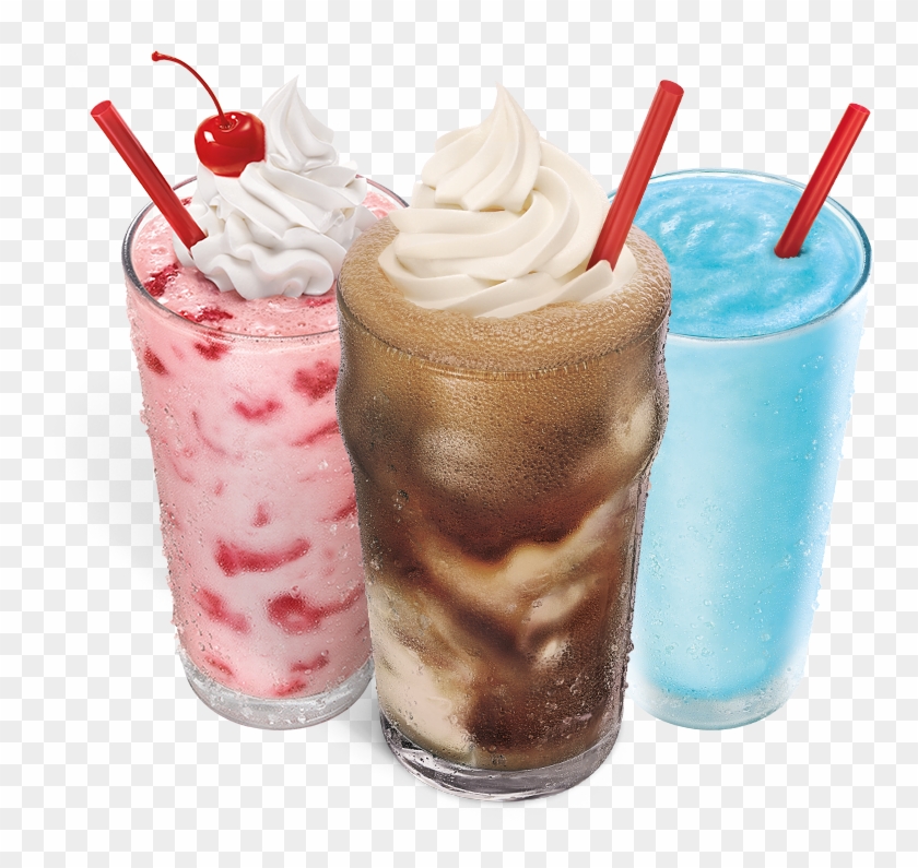 Half-price Shakes, Ice Cream Slushes, & Floats At Sonic - Sonic Old School Float Clipart #4579825