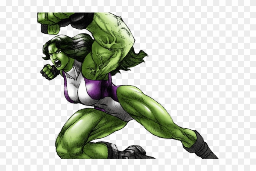 She Hulk Clipart #4579853