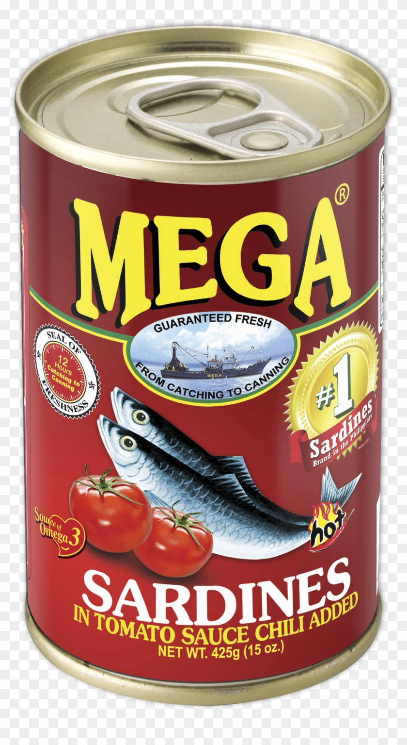 Mega Sardines In Tomato Sauce Clipart #4579854