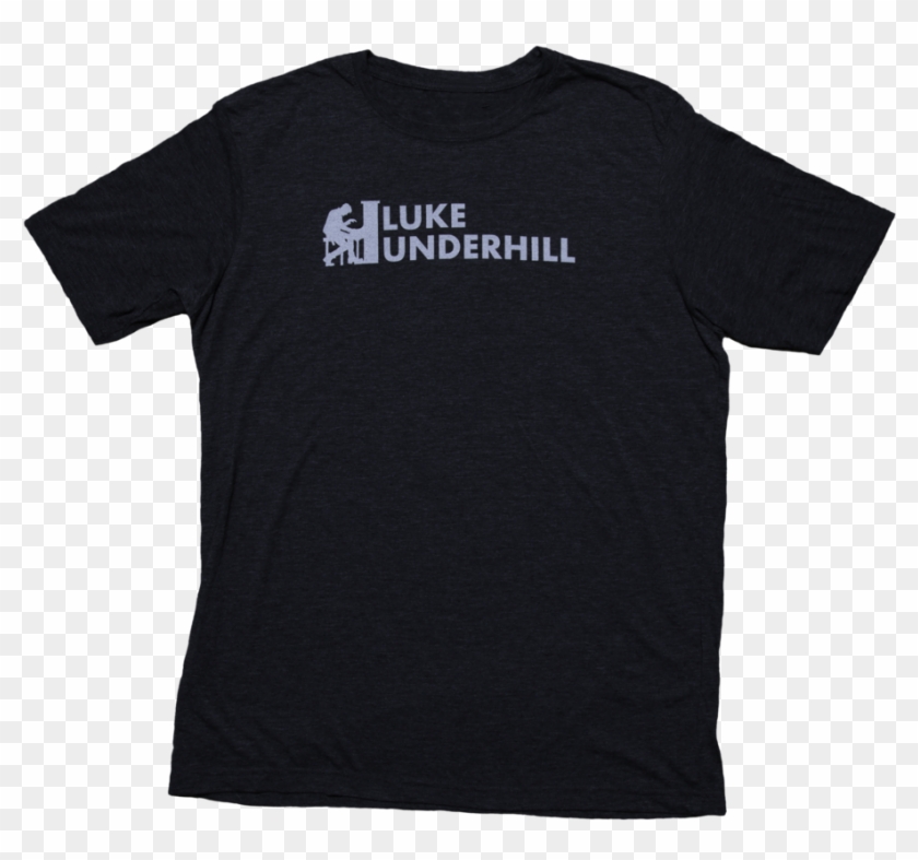 Luke Underhill Logo T Shirt Gray - Baum Bat Shirt Clipart