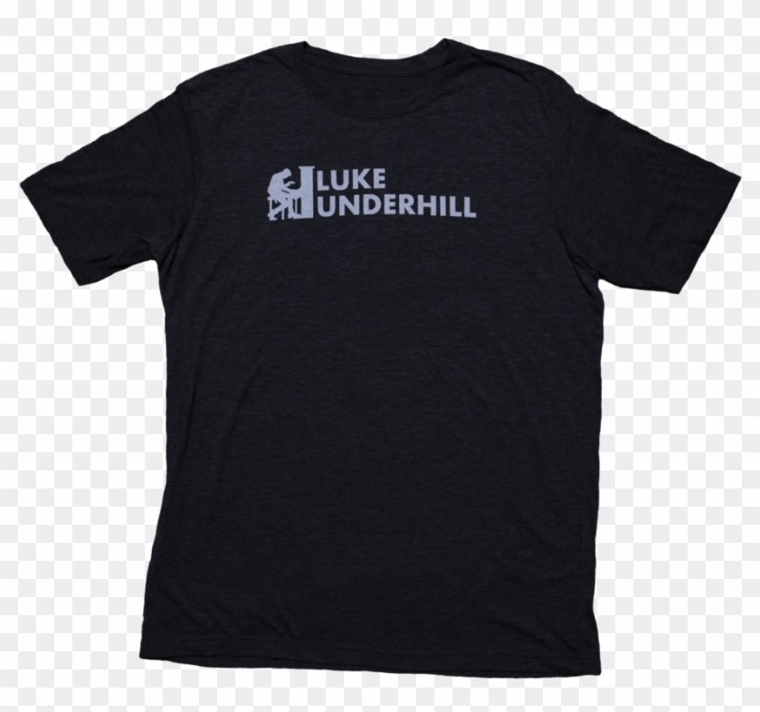Luke Underhill Logo T Shirt Gray - Baum Bat Shirt Clipart #4579944
