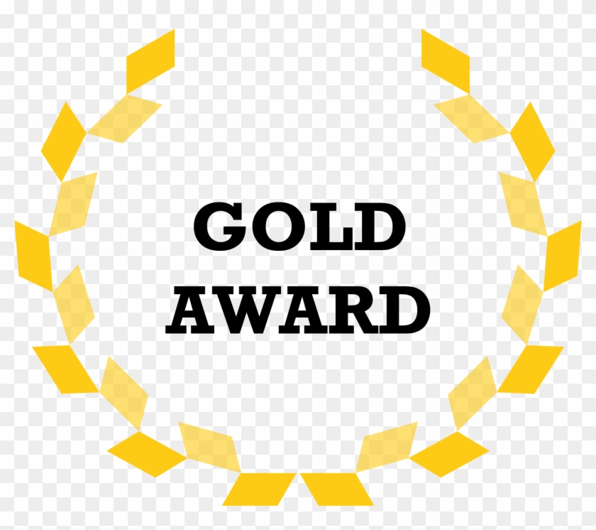 Gold Award Symbol - Graphic Design Clipart #4579945