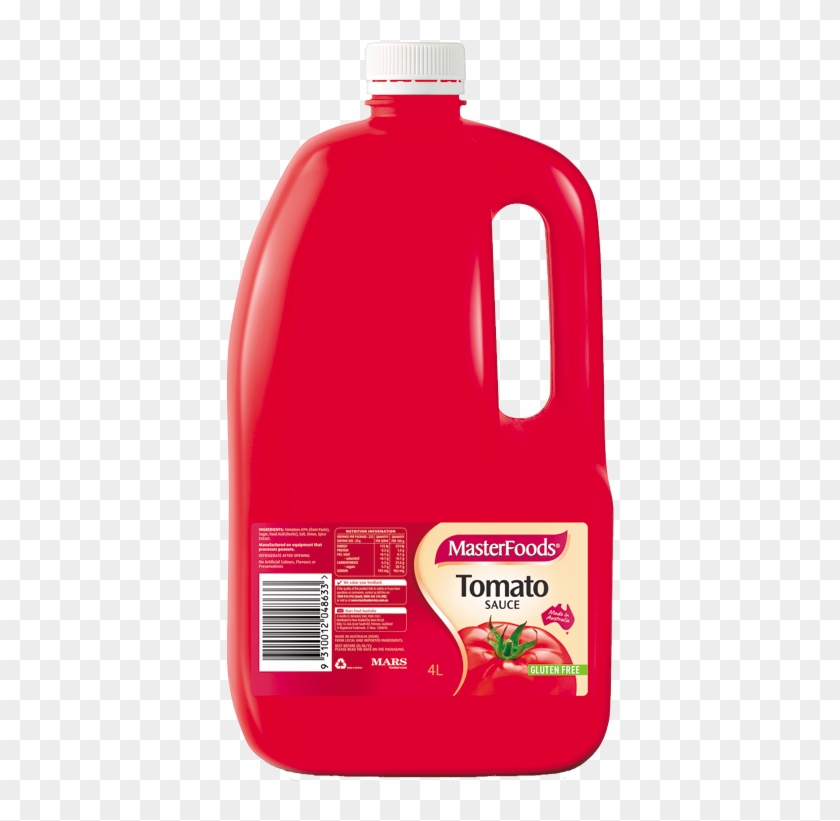 Masterfoods 4l Tomato Sauce Clipart