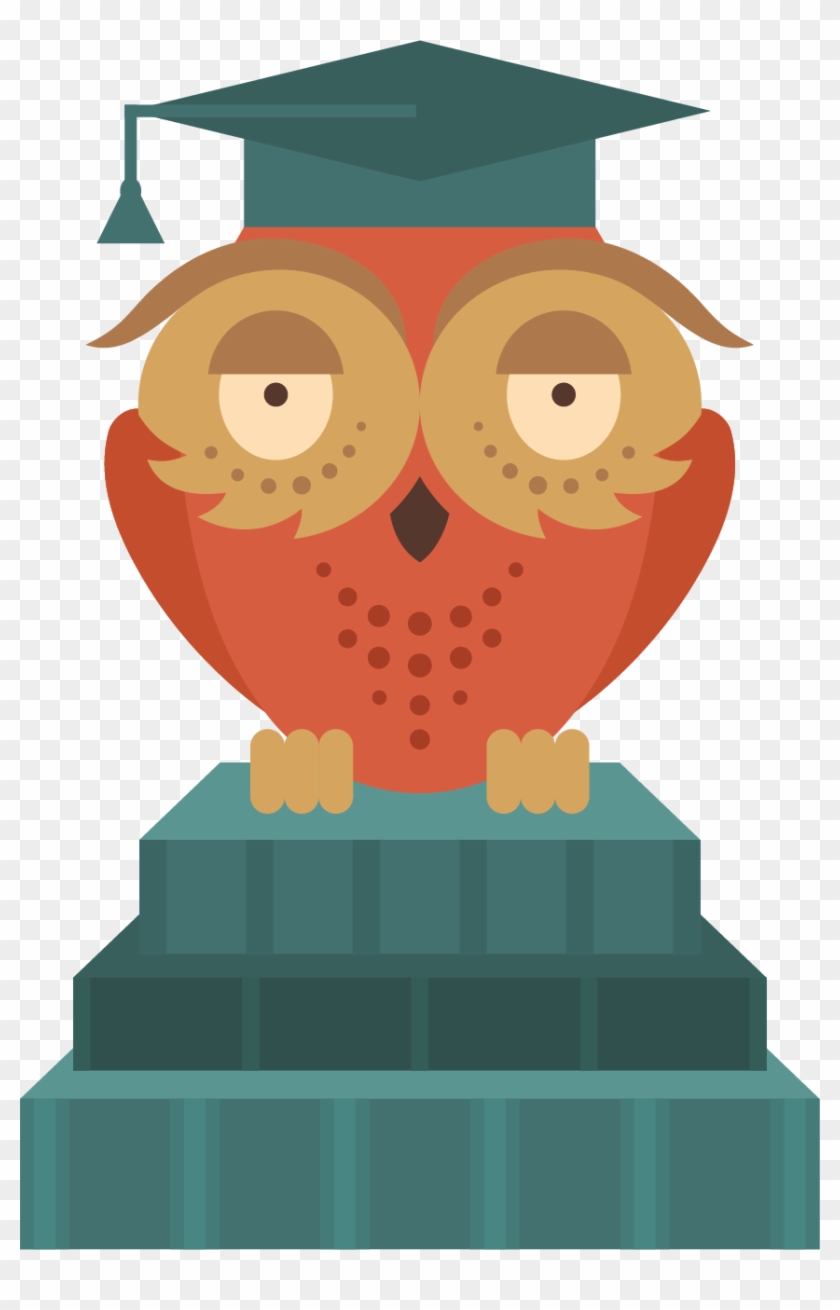 Owl Png Transparent Free Images - Scholar Owl Png Clipart