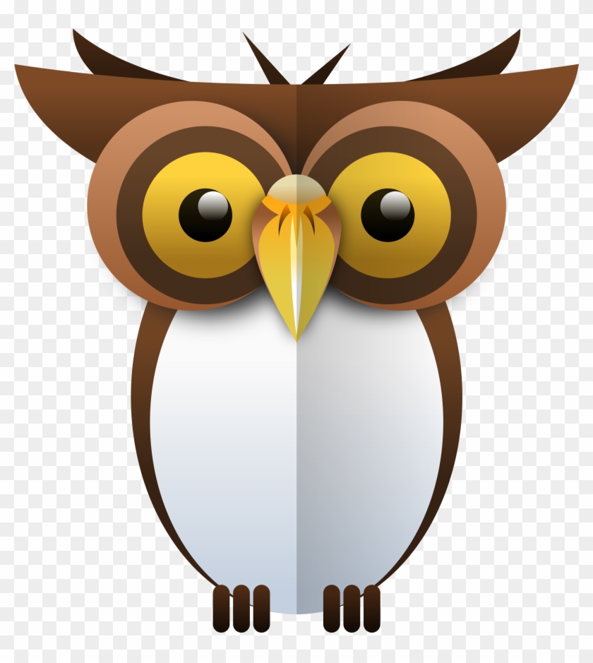 Wing Clipart Owl - Owl Beak Clipart - Png Download #4580381