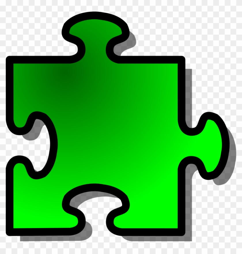 Puzzle Clipart Hostted - Jigsaw Piece Clip Art - Png Download #4580662