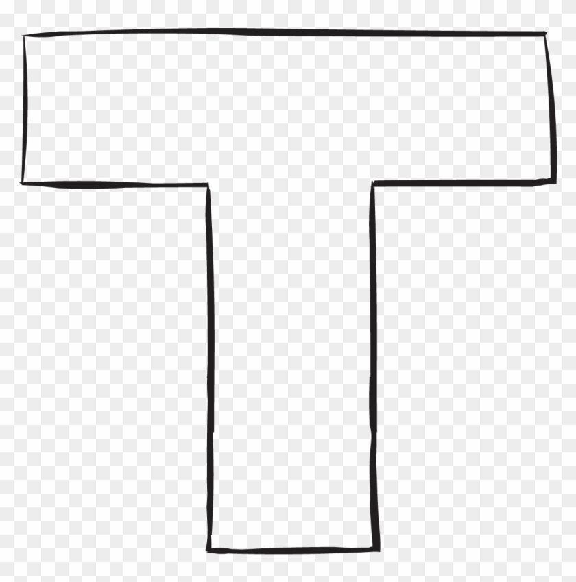 Back Fun Lateral Thinking Team Puzzle Called T-puzzle - Cross Clipart #4580814